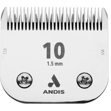 Lame per Rasoio da Barba Andis 7 Acciaio Cromato