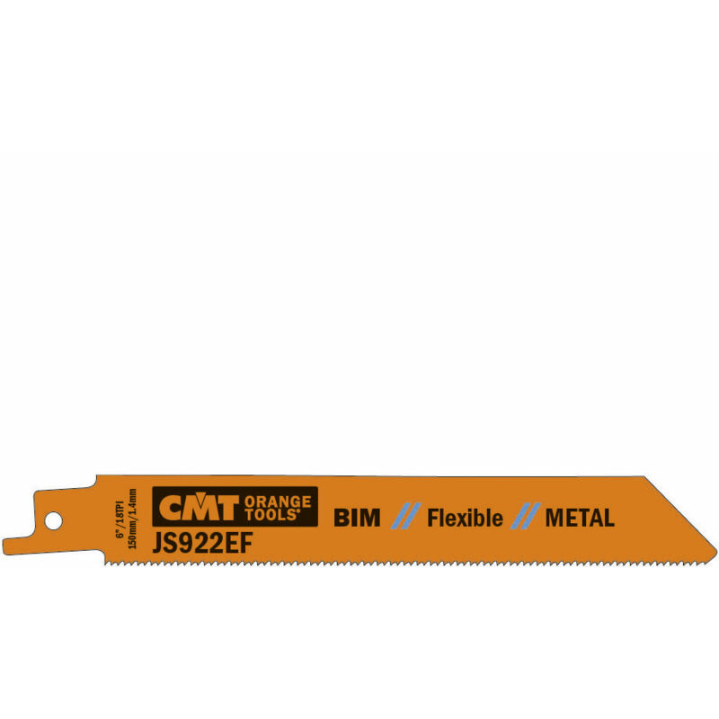 JS922EF-5 5 LAME SEGHETTO X METAL BIM 150x1.4x18TPI (WAVYSET/MILLED)