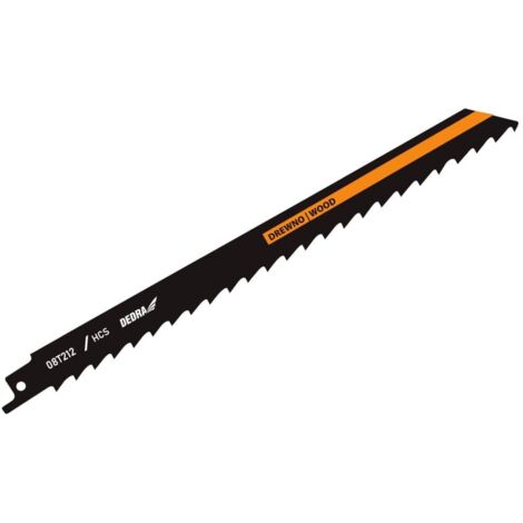 Lame per seghe alternative DEDRA 225 mm - HCS per legno (2 pezzi)