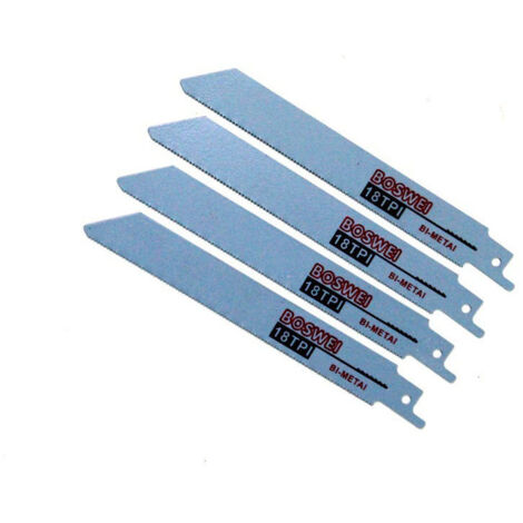 Lame per seghe alternative per legno e metallo - Accessori per utensili elettrici, Multicolore, Accessori per macchine utensili