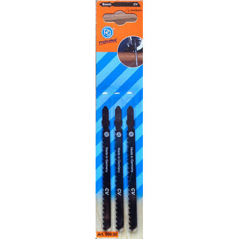 Lame per seghetto alternativo cv legno 69800 pg poggi x bosch denti medi 3 pz