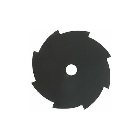 Lame Plate 8 Dents Adaptable Pour Débroussailleuse - Coupe De 200mm, Alésage: 25,4mm, épaisseur: 1,4mm
