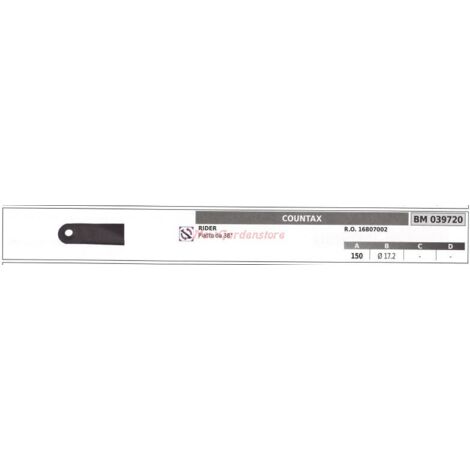 Lame pour COUNTAX 039720 tracteur de pelouse tondeuse tondeuse