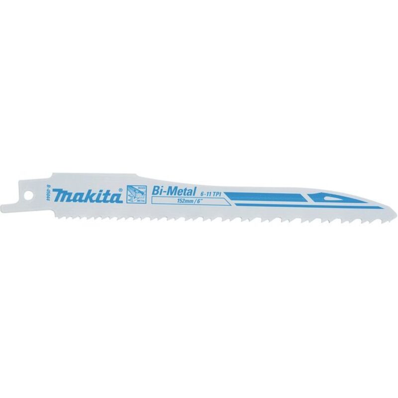 Lame pour Makita JR 3050 T 130 mm Fraisée. avoyée Alus. plastiques. bois avec clous Universelle Débit Bi métal - vue 2