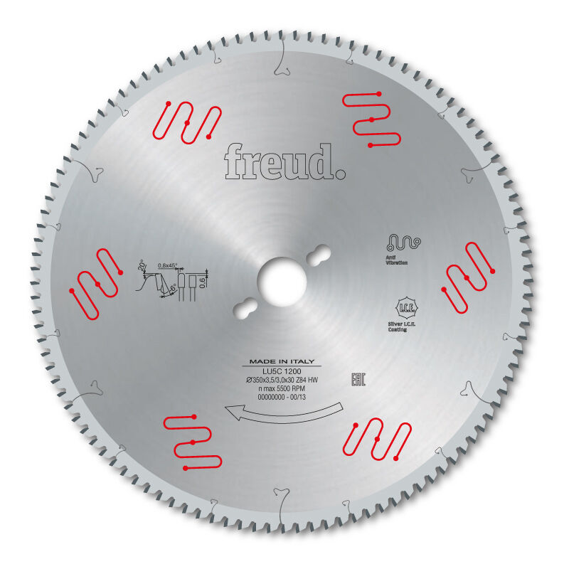 Freud - Lame pour métaux non ferreux/PVC/Aluminium Ø500 4/3,2 AL32 Z120 tp- - F03FS05286 -LU5C 2900