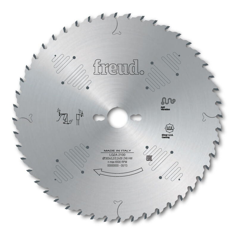 Freud - Lame pour panneaux en bois/contreplaqués Ø350 3,5/2,5 AL30 Z54 ba - F03FS07565 -LG2A 2800