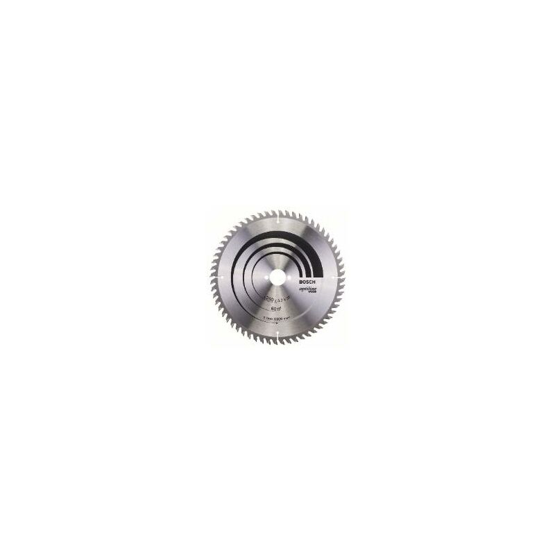 Bosch - Lame de scie circulaire Optiline Wood ø 30mm - 250X30X3.2 - 60D - 2 608 640 665