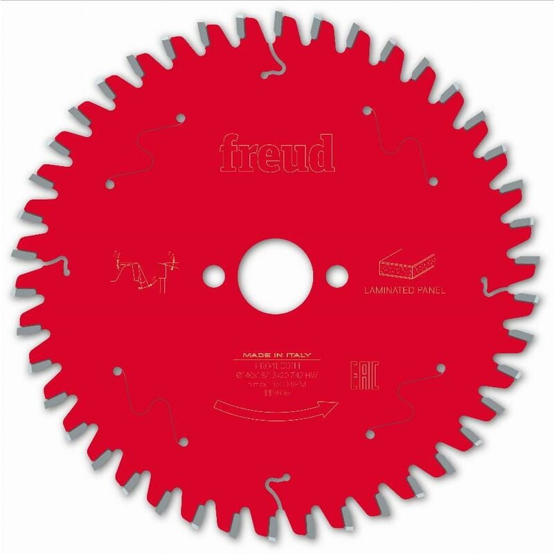 Freud - Lame pour scie circulaire portative filaire/sans fil Ø140 1,8/1,3 A20 Z42 ba -5° - F03FS09797 -FR04L001H