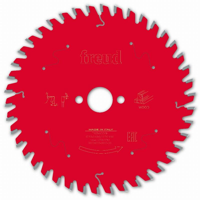 Freud - Lame pour scie circulaire portative Ø150 2,4/1,6 AL20 Z42 ba 5° - F03FS09672 -FR05W003H