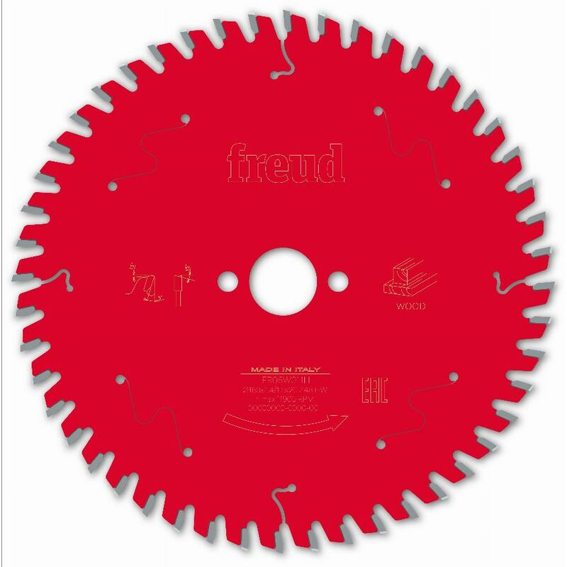 Freud - Lame pour scie circulaire portative Ø160 2,4/1,6 AL30 Z24 ba 15° - F03FS09684 -FR06W012H