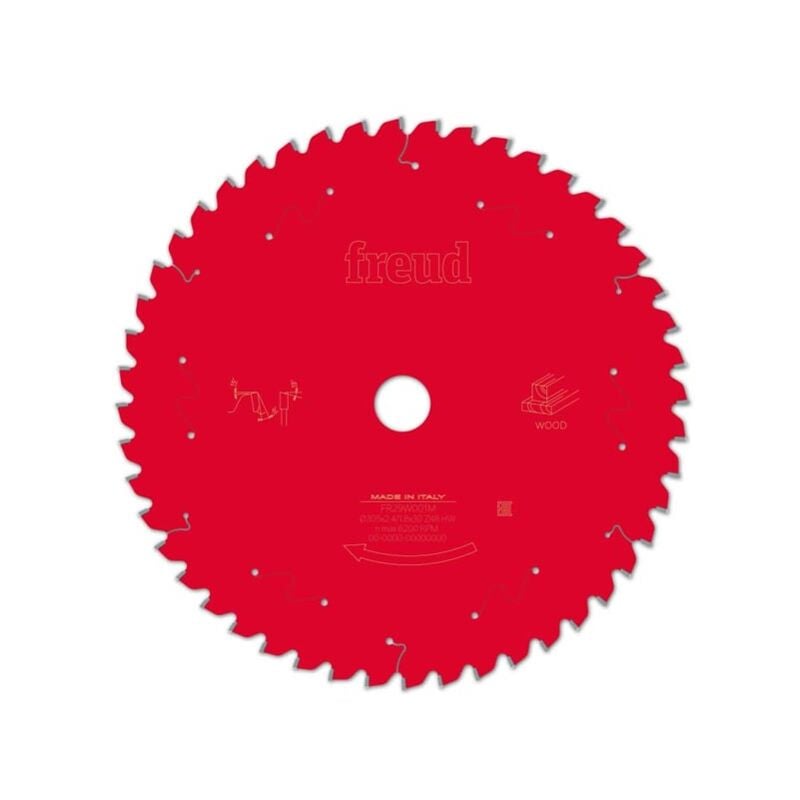 Lames Scie Onglet Bois 305x30 48 dents Freud