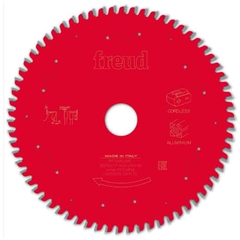 Lame pour scie circulaire portative sans fil Freud 136 1,6/1 AL20 Z48 tp 0° - F03FS10082 -FR03A001HC