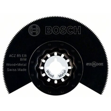 Bosch Set de 4 Lames menuiserie pour outil multifonction STARLOCK  (2608661696)