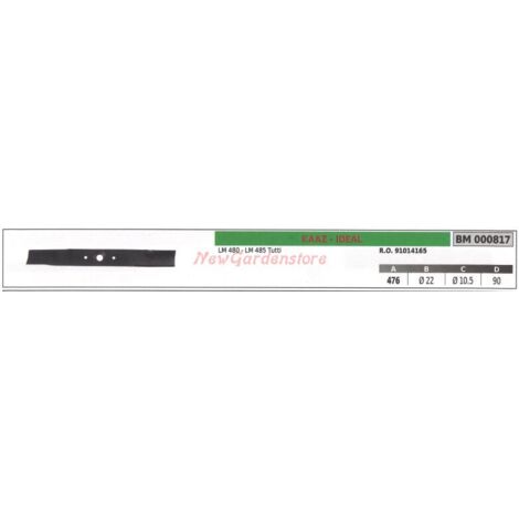 Lame pour tondeuse KAAZ LM 480 000817