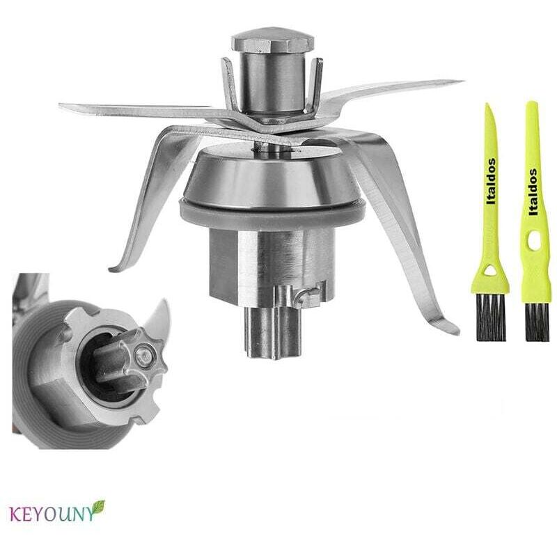 Lame pour Vorwerk Thermomix Bimby TM21 TM 21 en Acier Inoxydable Mélangeur de Remplacement Robot Cuisine avec brosses