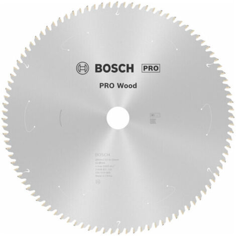 Lame PRO Wood cordless Bosch pour scies circulaires 305 x 2,2 x 30 mm - 2608837742