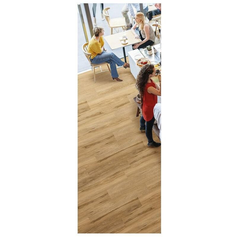 Lame pvc à coller Yuna Ghost 20,8x124,3 - Dimensions:20,8x124,3 - Ghost -3.62 m2