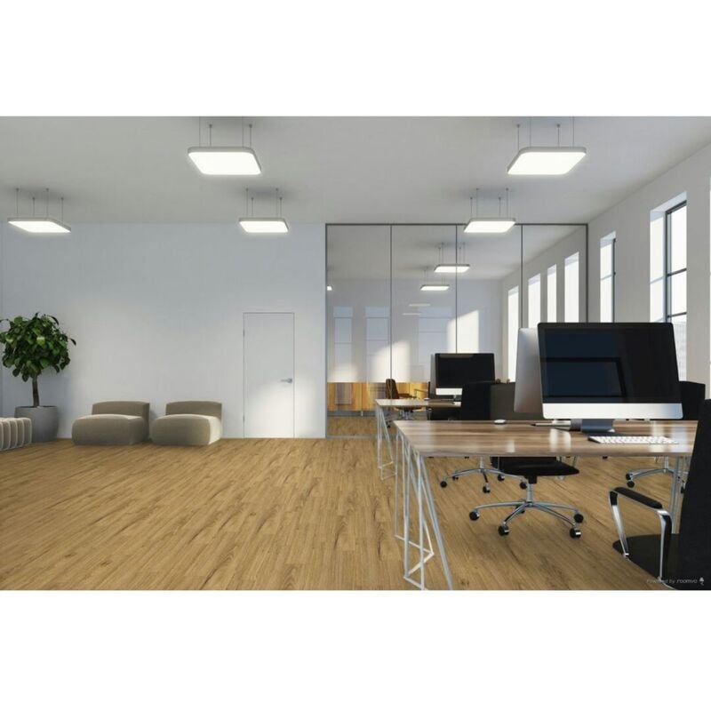 Lame pvc clipsable Loeiz Campbell 18x122 - Dimensions:18x122 - Campbell -2.196 m2