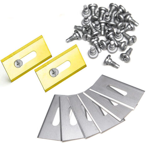 Lame Robot Tondeuse , 30 Lames de Rechange Universelles Couteau de Rechange Adapté à Toutes les Tondeuses à Gazon Robotiques Husqvarna Automower, Gardena, Yardforce H131