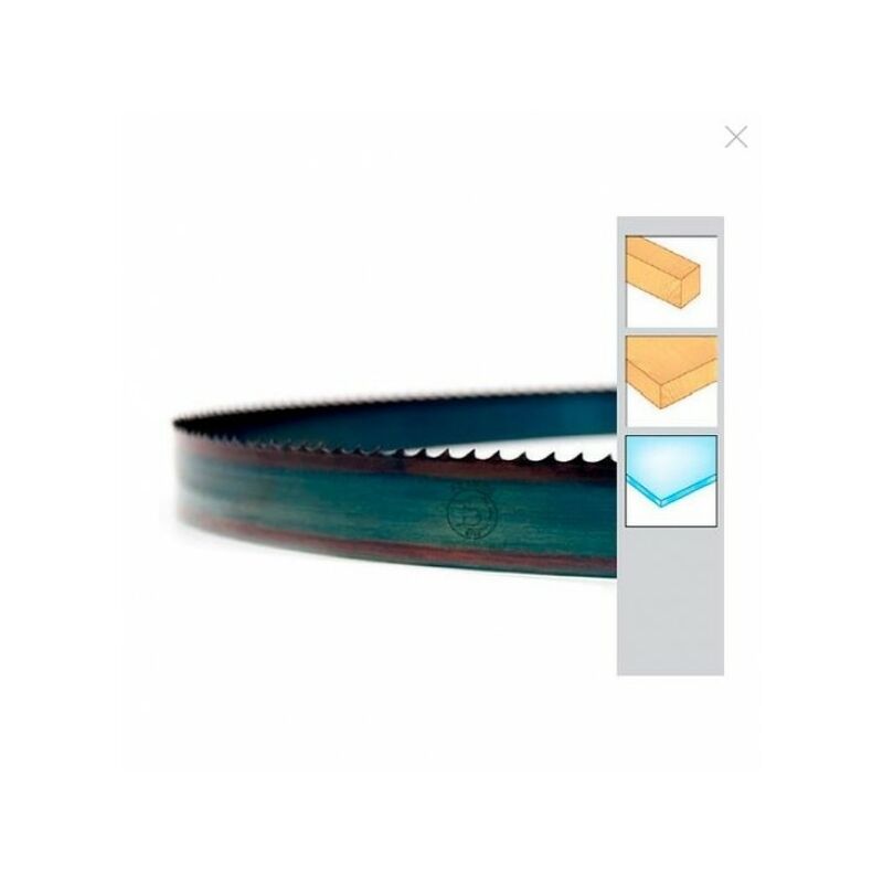Lame ruban trempée 1425x6x0,36mm coupe bois