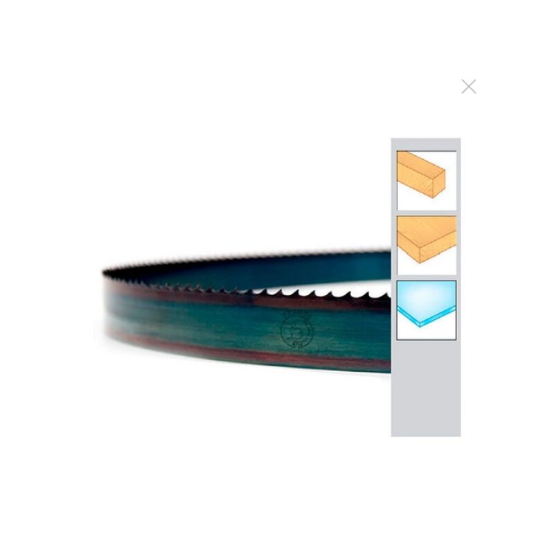 Luxoutils - Lame ruban trempée 1490x10x0,36 NV4 - Bois plastique