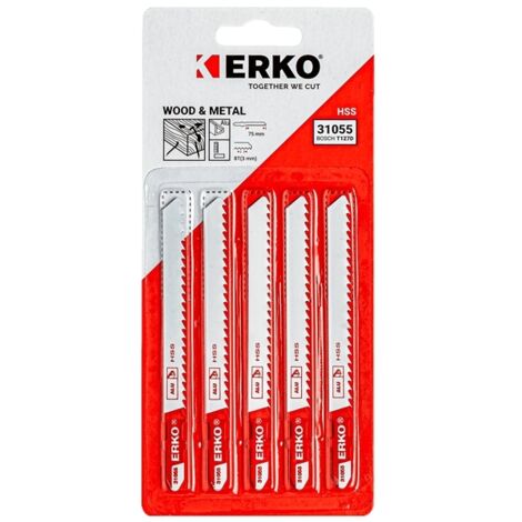 LAME SAUT. ERKO MULTI ALU MET BOIS 75MM 8T CARTE 5