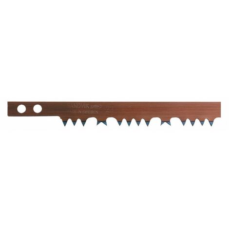Bahco – Lame de scie à archet 810mm – Acier trempé galvanisé – Denture américaine pour bois frais – Coupe nette et précise