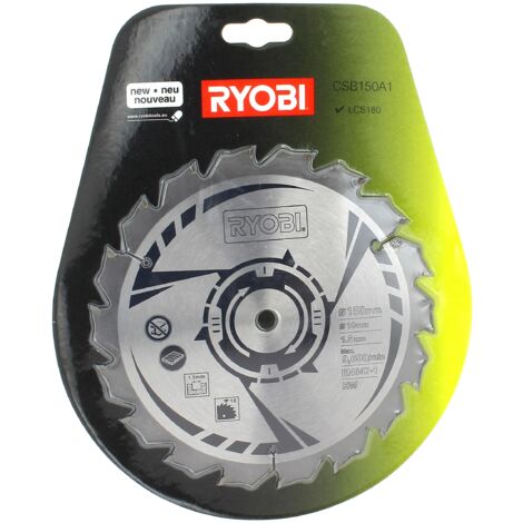 Lame scie circulaire 150x10 18 dents one pour Scie circulaire Ryobi
