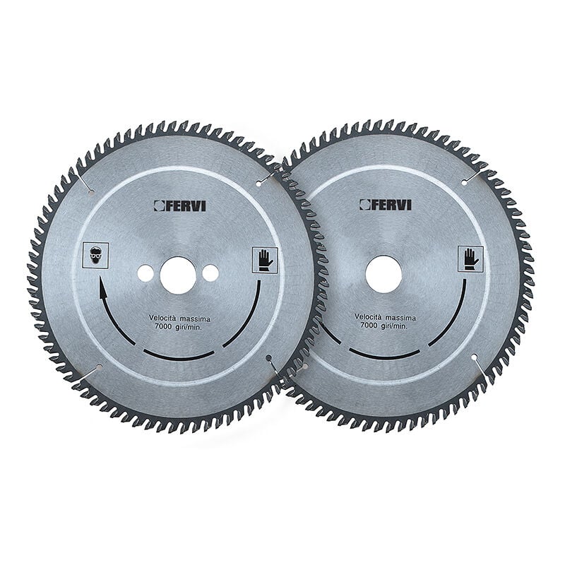 Fervi - Lame scie circulaire hss pour bois disque 350x30 mm 54 dents 0745