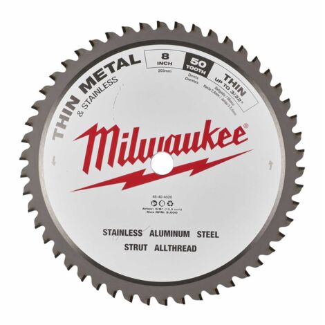 Lame scie circulaire métal MILWAUKEE - 48404