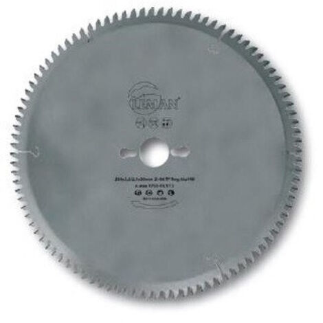 Leman – Lame de scie circulaire carbure 300 mm – 96 dents pour aluminium et PVC – Coupe nette sans éclat – Compatible machines radiales et scies à onglets