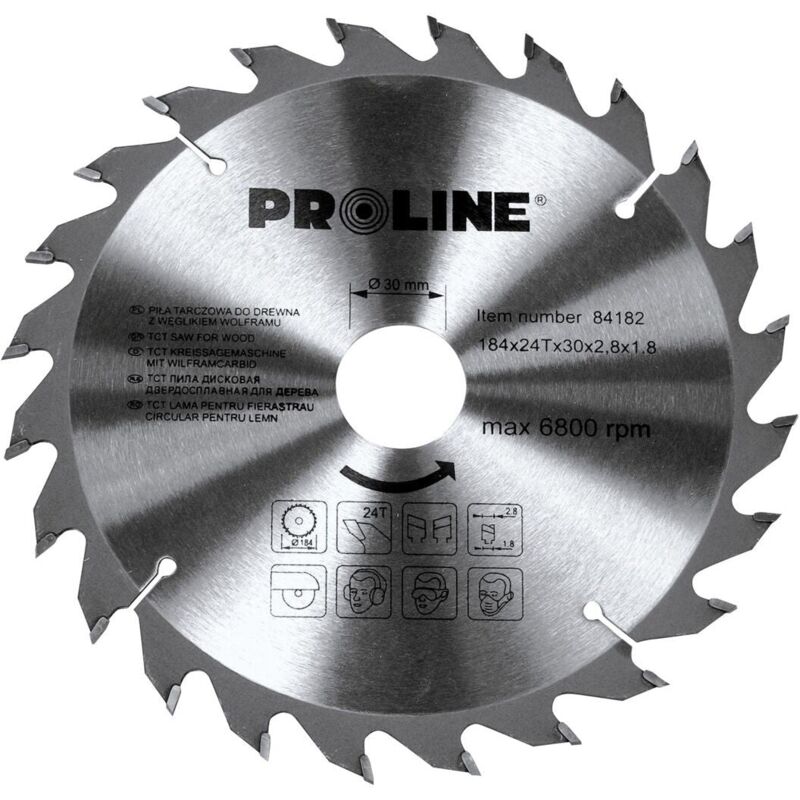Jardibricodeco - Lame Scie Circulaire Pour Bois 20524t30/20/16mm Proline
