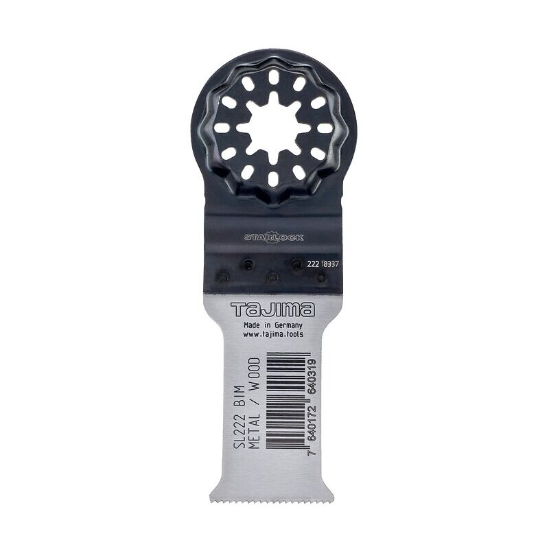 Tajima - Lame scie oscillant Bi-métal - Métal/Bois 50x28 mm - boite de 30