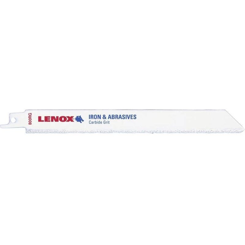 20576800RG Lame de scie sabre hm pour matériaux abrasifs 203 x 19 x 1,0 mm Longueur lame de scie 203 mm 2 pc(s) - Lenox