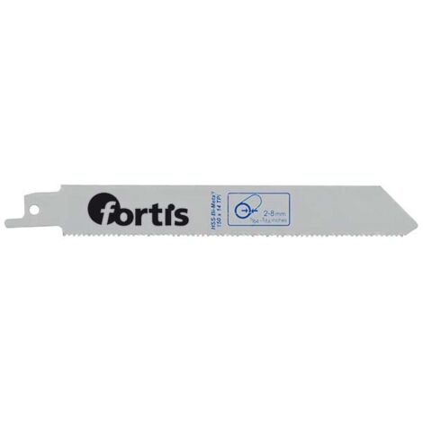 Lame scie sabre BIM 150/130/1,8 FORTIS