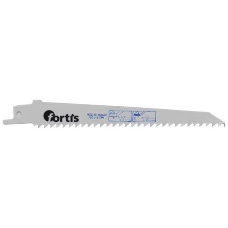 Lame scie sabre BIM 150/130/4,2 FORTIS