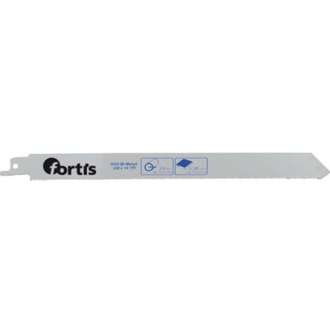 Lame scie sabre BIM 200/180/1,8 FORTIS