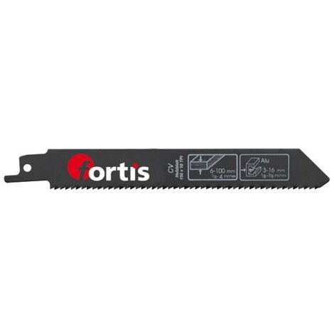 Lame scie sabre CV 150/130/2,5 FORTIS