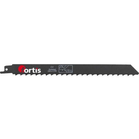 Lame scie sabre CV 230/210/8,5 FORTIS