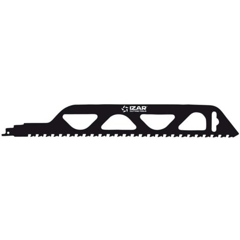 Lame scie sabre denture carbure tungstène 305mm coupe brique - IZAR S1243HM