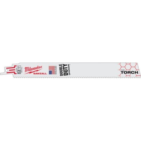 Lame scie sabre métal a25TORCH 230x2,5mm Milwaukee