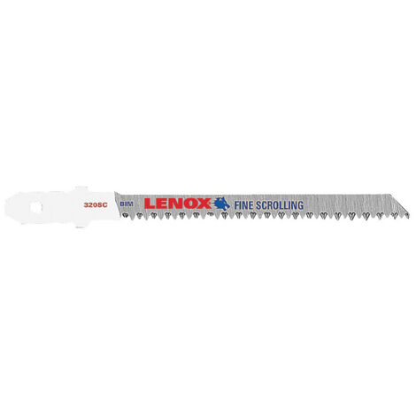 Lame scie sauteuse LENOX BT320SC T-shank 90 mm 10 TPI Pack de 2