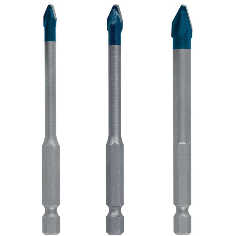 Foret Hard Ceramic Hex-9 Expert Bosch 5/6/8 mm - 3 pièces - 2608900595