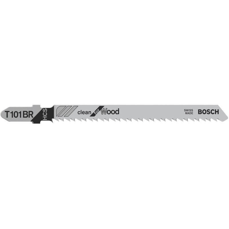 3 lames de scie sauteuse HCS Bosch T fine T101BR - vue 4
