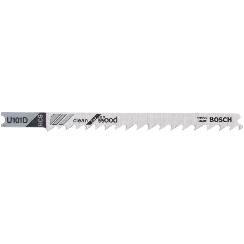 Lame de scie sauteuse universelle Clean pour bois tendre BOSCH - vue 2
