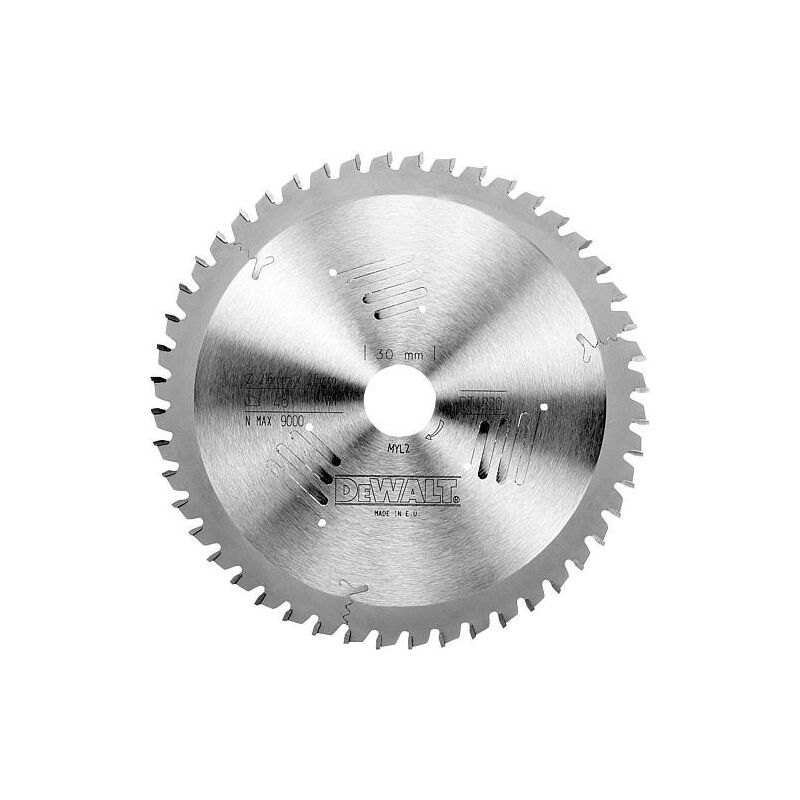 Lame de scie circulaire extreme diam. 250 x 30 mm, +30 dents alternes pour Dewalt DW743N/DW745