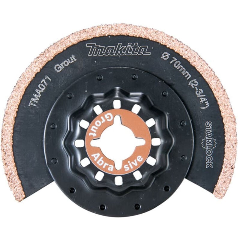 Makita - Lame segment à concrétion carbure pour coupes fines B-65040 (TMA071)