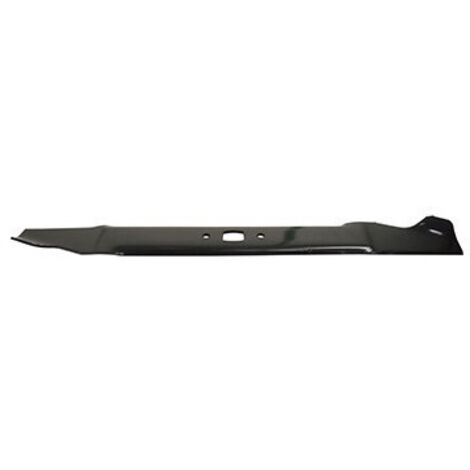 Lame soufflante adaptable pour tondeuse 21'' MTD après 1997 - L: 533mm, alésage central: 23.4 x 17.46mm, entraxe: 64mm. Remplace
