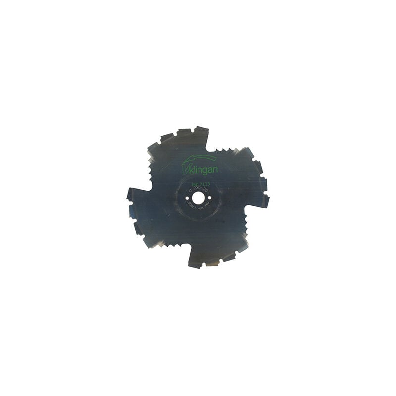 lame spéciale v-klingan adaptable pour débroussailleuse - coupe de 225mm, alésage: 20mm, épaisseur: 1,6mm. la lame de scie de d