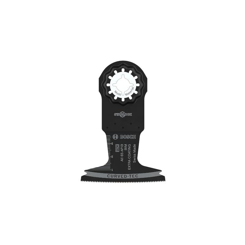 Bosch Professional - bosch 1X lame pour outil multifonctions pro multi material aii 65 apib (pour bois clouté, métal sandwich, largeur 65 mm, profess